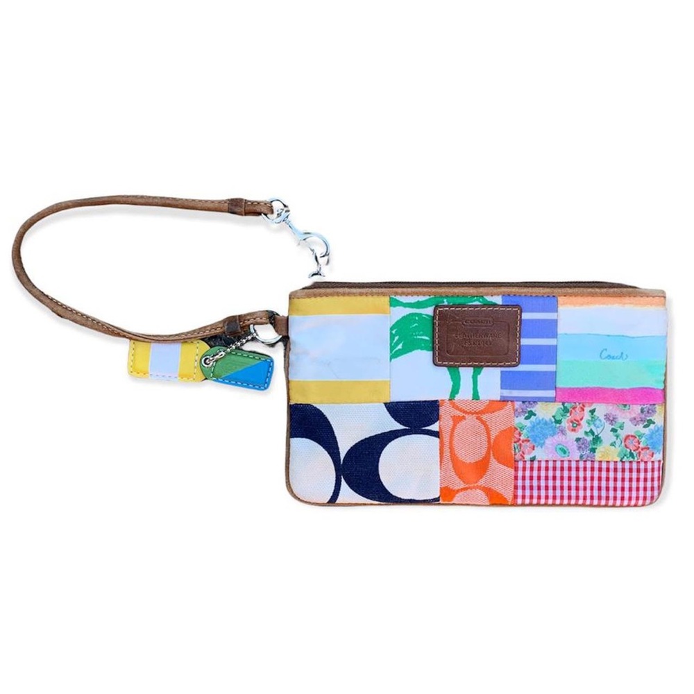 Coach patchwork Y2K style wallet